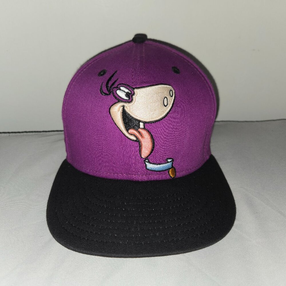 Dino The Flintstones! Purple Snapback New Era Vintage